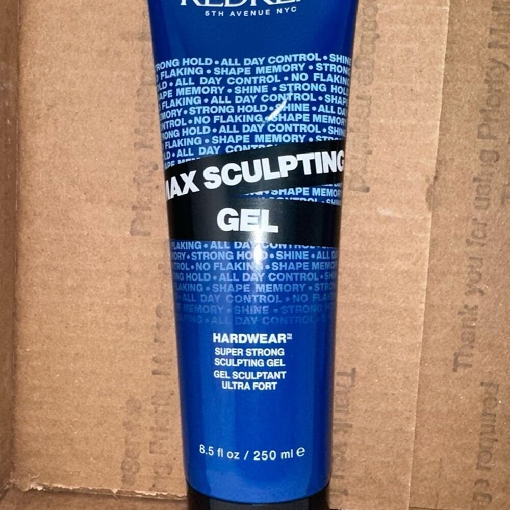 Redken Max Sculpting Hair Gel Super Strong Hold for‎ Men and Women hair care